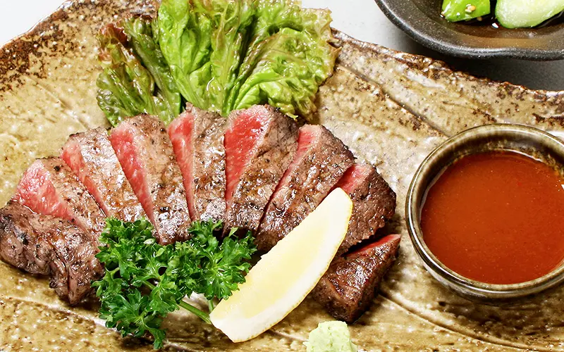 宮崎牛炭火焼