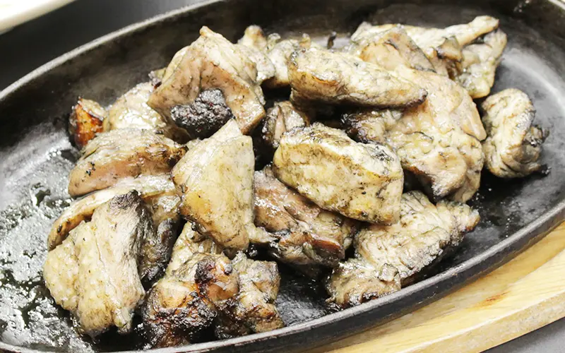 地鶏炭火焼