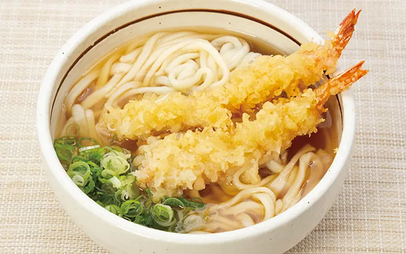 海老天うどん